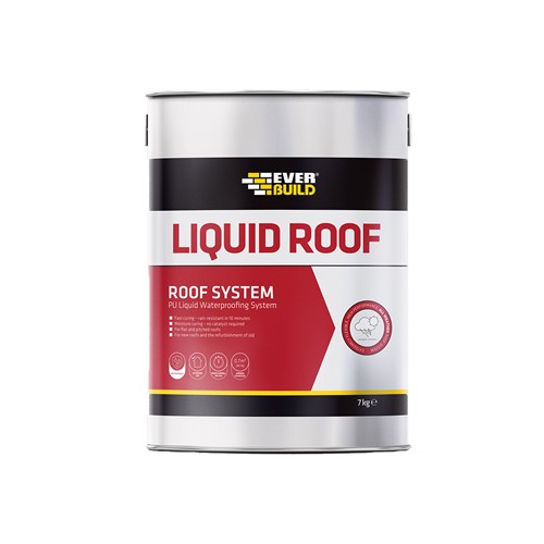 Aquaseal Liquid Roof 7kg - Black