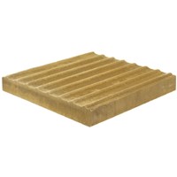Hazard Corduroy Tactile Slab 400mm x 400mm x 50mm - Buff