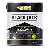 Black Jack Bitumen Trowel Mastic - 2.5L