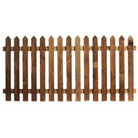 Picket Panel - Pointed Top 6' x 3'