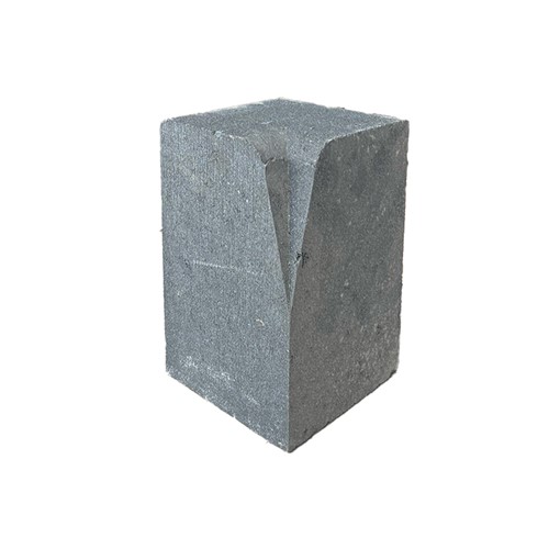 Bradstone Kerb Large Chamfered Upright Internal Corner - Charcoal