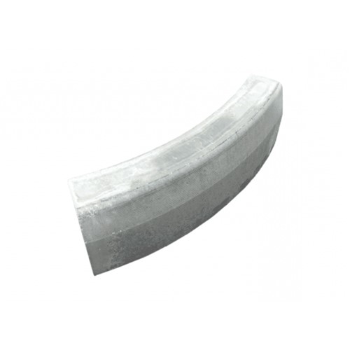 Half Batt Kerb External Radius 125 x 255mm HB 4m