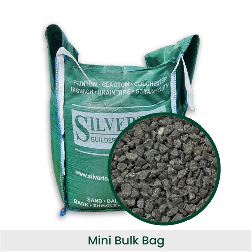 Green Granite Chippings 14mm - Mini-Bulk Bag