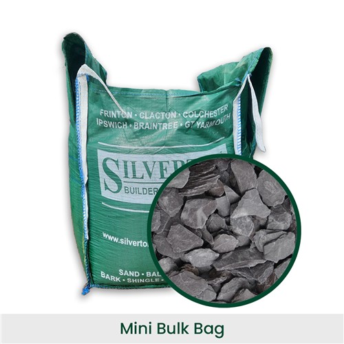 Blue Slate Chippings 20mm - Mini-Bulk Bag