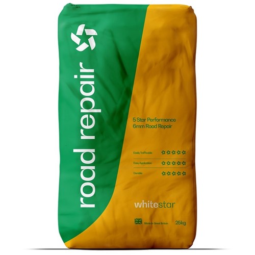 Whitestar Patchmac 6mm Road Repair - 25kg