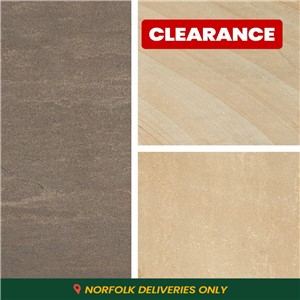 Bradstone Blended Natural Sandstone - Rustic Buff - (19.52m2 Pack)