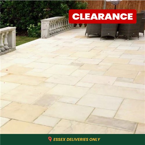 END OF LINE - Sandstone 6 Side Sawn Project Pack - Yellow Mint