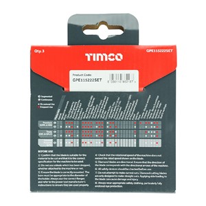 Timco General Purpose Diamond Blade - 115mm (Pack of 3)