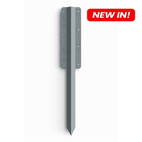 Double Sleeper Pin Straight Bracket: 750mm x 2mm Galvanised