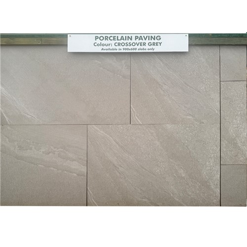 Porcelain Crossover Grey - 900 x 600 Only  (21.60m² Pack)