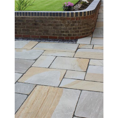 Sandstone Project Pack - York Buff (Rustic Grey) - 18.36m² Pack