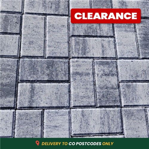 Barleystone Larchfield Driveway 50mm - Silver Grey (9.6m2 per Pack)