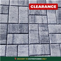Barleystone Larchfield Driveway 50mm - Silver Grey (9.6m2 per Pack)