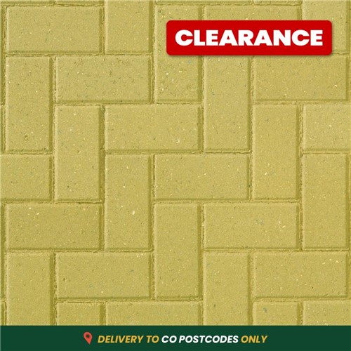 Brett Omega Driveway Block 50mm - Buff