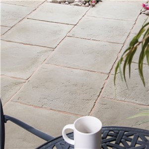 Castacrete Courtyard - Oakham Old Grey (7.2m² Full Pack)