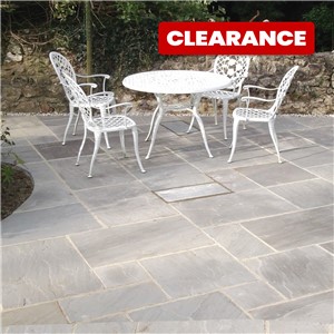 Castacrete Indian Sandstone - Grey (15.2m² Full Pack)