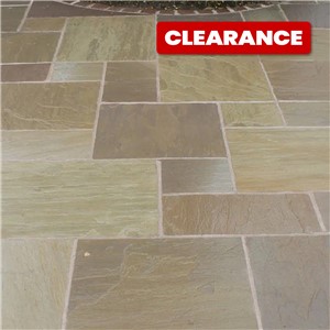Indian Sandstone Project Pack - Raj Green (15.3m² Full Pack)