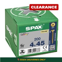 Spax Pozi CSK Woodscrews 4.0 x 45mm