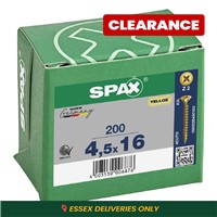 Spax Pozi CSK Woodscrews 4.5 x 16mm