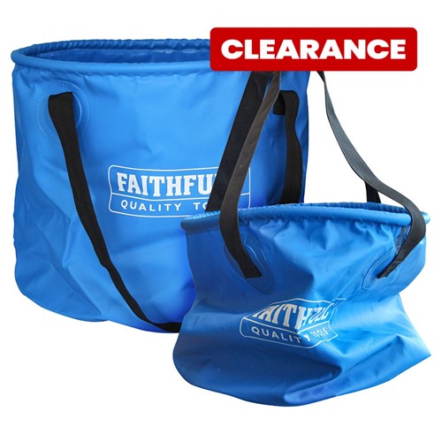 Faithfull12L & 20L Collapsible Bucket Pack