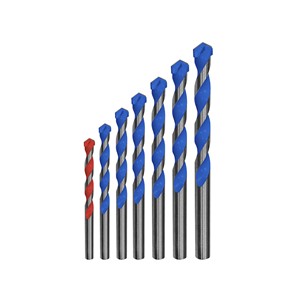Faithfull Multi Construction 7-piece Drill Bit Set 4-12mm