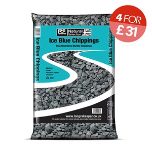 Ice Blue Chippings 20mm - Small Bag