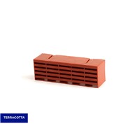 Plastic Airbrick - Terracotta - 9 x 3