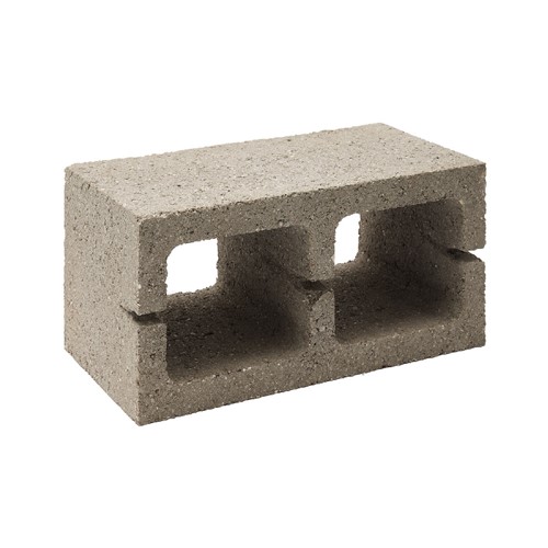 Lignacrete Hollow Block - 440mm x 215mm x 215mm - 7.3N