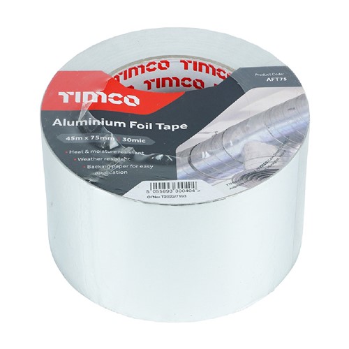 Aluminium Foil Tape 45m x 75mm