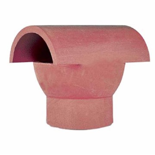 Bonnet Hood Top - Spigot 185mm Red