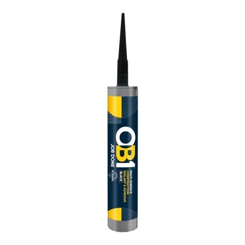 OB1 Multi-Surface Construction Sealant & Adhesive - Black