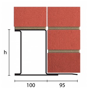 Catnic Exterior Solid Wall Lintel CN71A - 1800mm