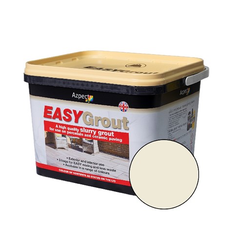 Azpects Porcelain Easy Grout 15kg - Crema