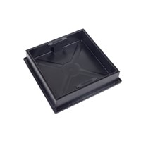 CD 300SR Recessed 300mm Square All Plastic Manhole Cover