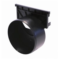 Aco 110mm Universal Outlet End Cap