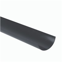 Black Roundstyle 112mm x 4m Gutter (BR041W)