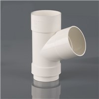 White Round Downpipe 68mm Branch 112.5° (BR218W)