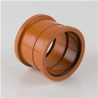 Double Socket PVC BS Coupler 110mm (B5001)