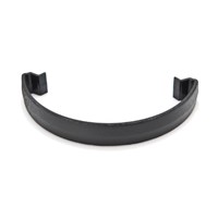 Black Roundstyle Gutter 112mm Gutter Clip (BR040B)