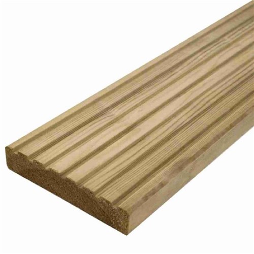 Redwood Decking - Green - 3.6m x 32mm x 150mm