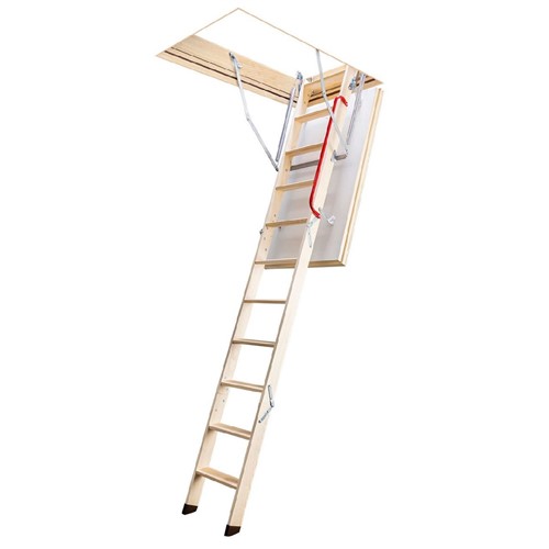 Fakro Three Section LWK Timber Loft Ladder 60 x120cm