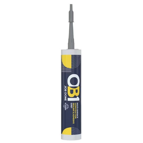 OB1 Multi-Surface Construction Sealant & Adhesive - Grey