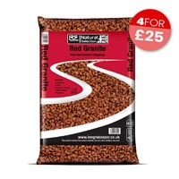 Red Granite Chippings 14mm - Small Bag