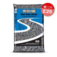 Blue Slate Chippings 20mm - Small Bag