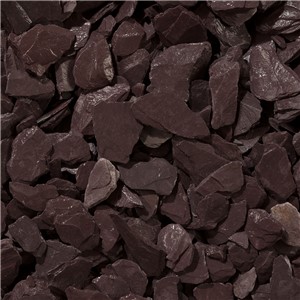 40mm Plum Slate Chippings - Small Bag