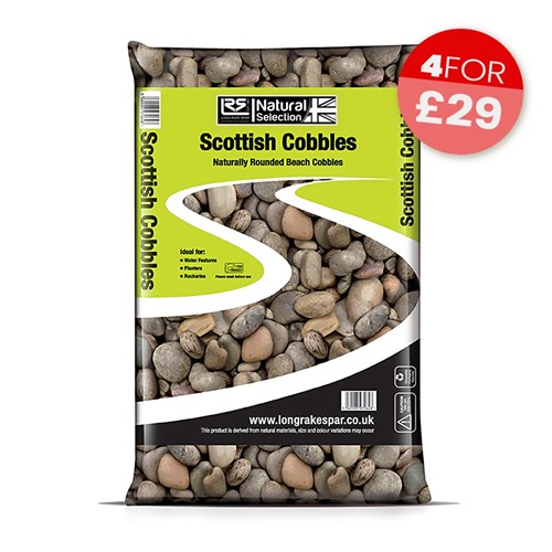 50 - 75mm Scottish Cobbles - Small Bag