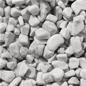 20-40mm White Marble Pebbles - Small Bag