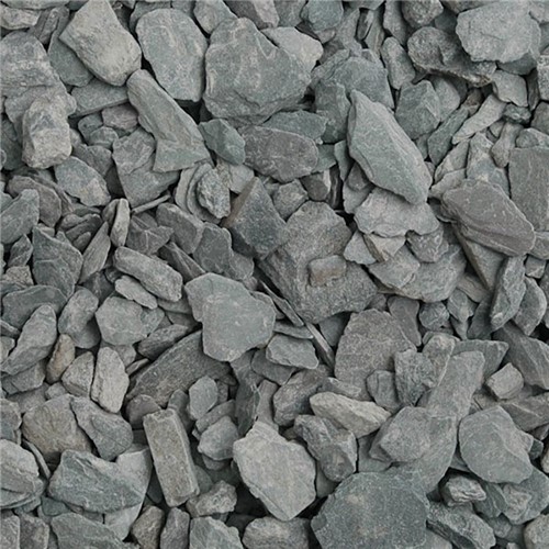 Green Slate Chippings 20mm - Bulk Bag