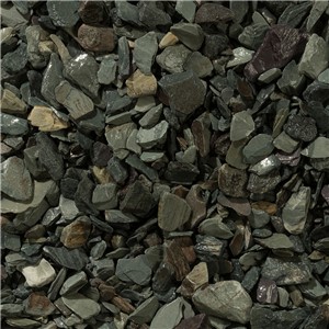 Green Slate Chippings 20mm - Bulk Bag