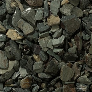 Green Slate Chippings 40mm - Bulk Bag